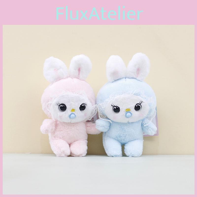 Adorable Plush Baby Rabbit Keychain Soft Toy Cozy Hanging Pendant For Kids