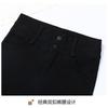 High Waist Plus Size Denim Jeans Women Fleece Lined Thick Stretch Skinny Pants Mid-Rise Slim Fit