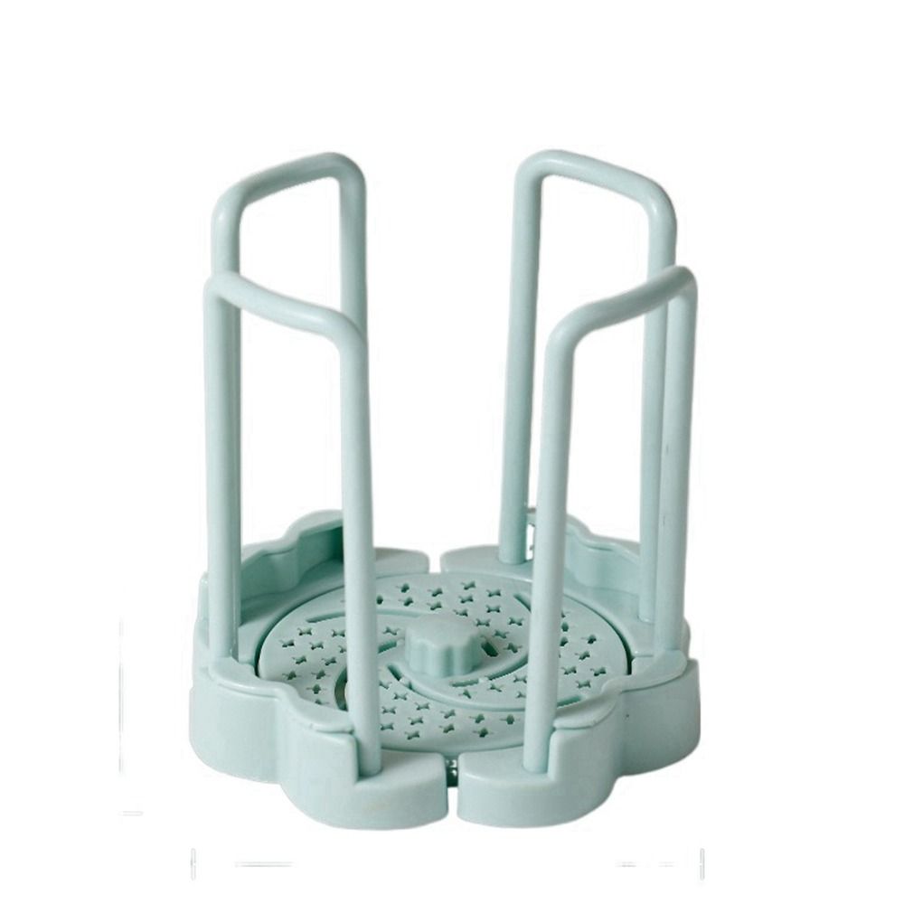 

Single Tier Rotating Bowl Drain Rack Plastic Dish Display Stand Retractable Bowl Rack Kitchen зелёный