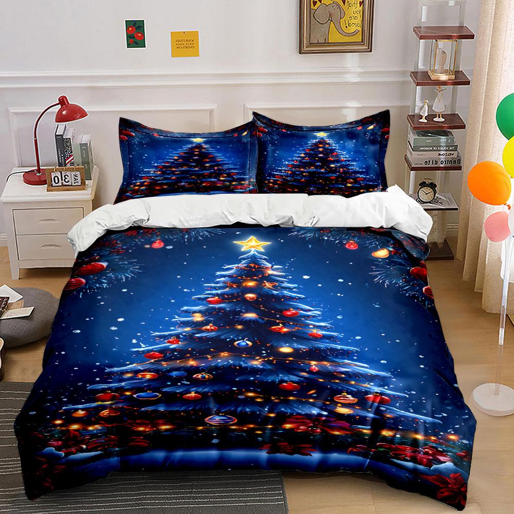 Radiant festive elegance Bedding sets Duvet cover sets Duvet covers Pillowcases(1*Duvet Cover 2*Pillowcases without duvet insert)