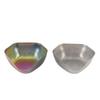 2PCS Coffee Bean Dosing Cup Stainless Steel Coffee Bean Weighing Tray Coffee Powder Spoon Colorful and Retro Color