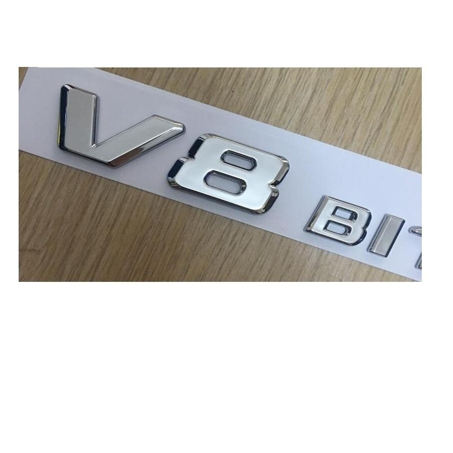 CXGSL1 Chrome Letters C32 C43 C55 C63 Symbols V8 BITURBO 4MATIC Sticker for Benz AMG W204 W205 Trunk Fender Emblems