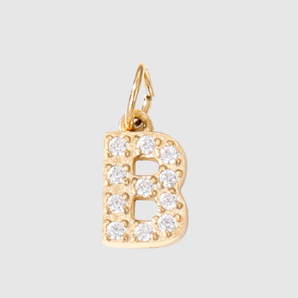 1 PC Stainless Steel & Natural Stone Capital Letter A-Z Charms Pendants DIY Necklace bracelet Jewelry Making Findings 8mm Dia.