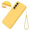 For OnePlus Nord 5 5G Liquid Silicone Case Phone Back Cover with Hand Strap
