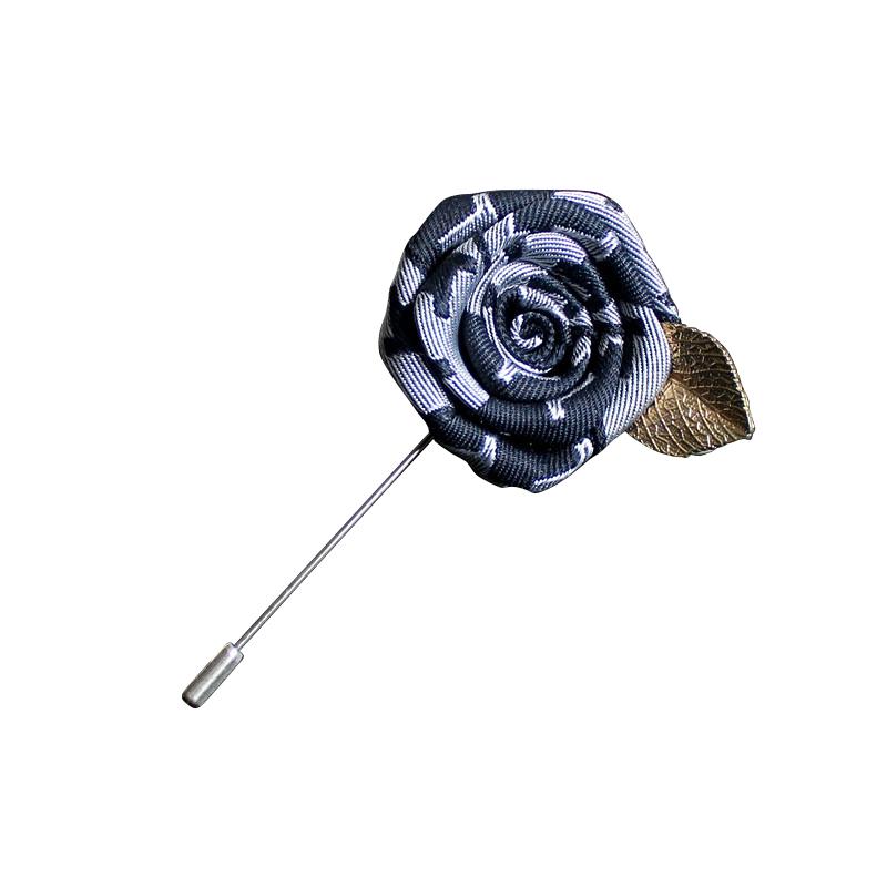 

1 шт. Брошь-воротник Свадебная брошь для жениха Корсаж Сплав Аксессуары Роза Цветок Костюм Ткань Ювелирные изделия Лацканные значки