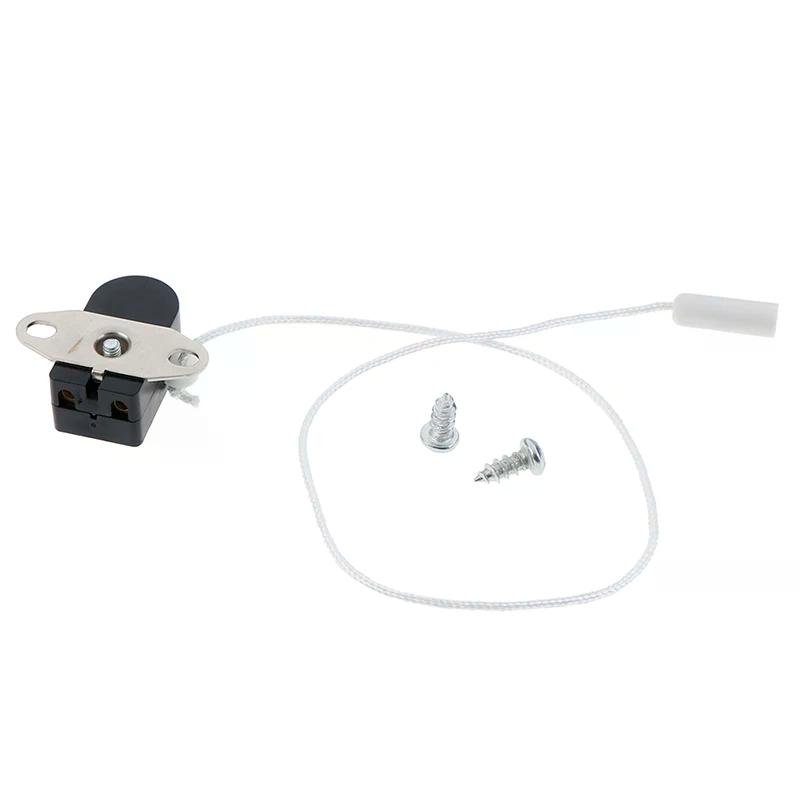 Hot Sale Plastic Pull Cord Switch For Wall Lamp Bedside Lamp Open Single Pull Control Rope Switch