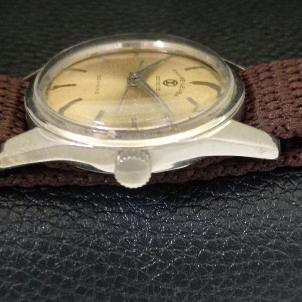 VINTAGE FAVRE LEUBA SEA KING 111 HAND-WINDING SWISS MENS WATCH a703747-1
