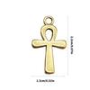 Set of 10pcs Classical Religious Crucifix Necklace Pendant Elegant Alloy DIY Jewelry Accessories Gift For Men Women