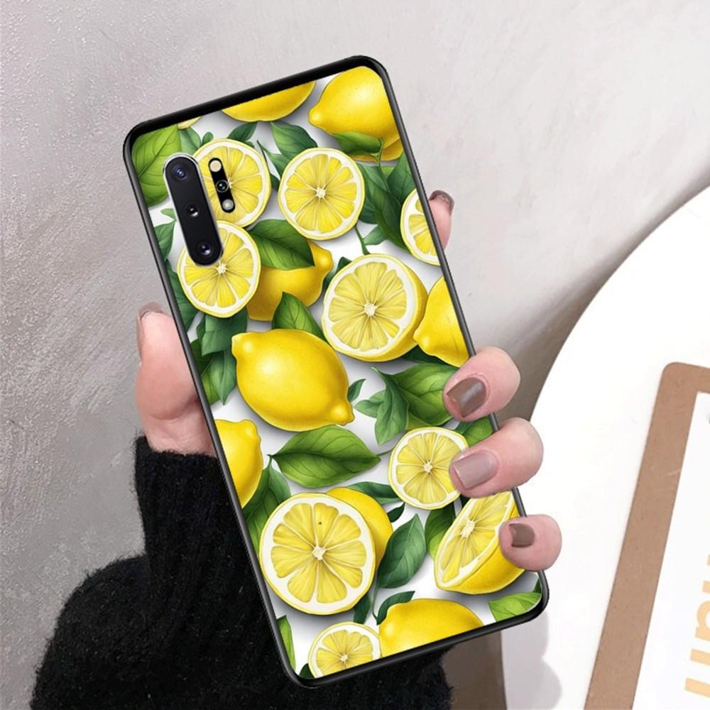 Fruit Lemon Phone Case For Samsung Note 8 9 10 20 Pro Plus Lite M 10 11 20 30 21 31 51 A 21 22 42 02 03