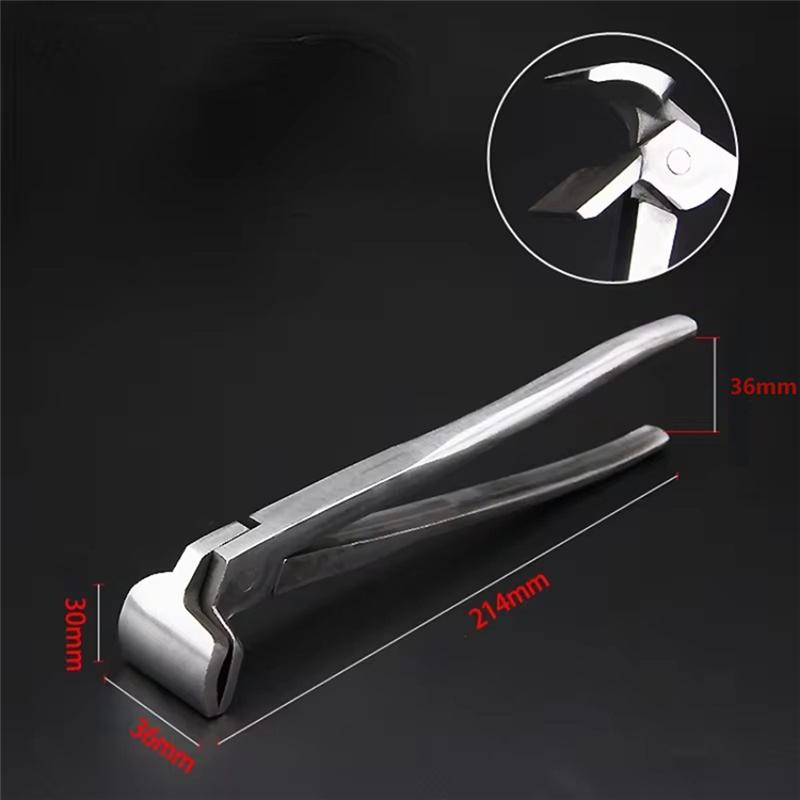Good-Leather Edge Fixed Clamp Leather Bag Making Pliers Leather Edge Adjustment Flattening Pliers Shoemaker Repair Tools
