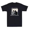 I Do Not Think Therefore I Do Not Am Funny Cat With Mirror Vintage Men's T-Shirt