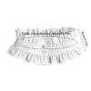 Vintage Plissiert Rüschen Falscher Kragen Einsatz Abnehmbarer Kragen Falscher Blusenkragen Halskrause Choker Modische Statements