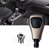 Black and Brown Gear Shift Knob for Jeep For Cherokee 2014-2019 Automatic Transmission 316 Stainless Steel OEM 5YD291X9AB