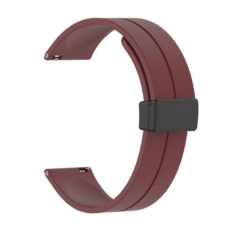 Huawei GT3/GT4 Universal Band: 20mm/22mm Silicone Magnetic Buckle Replacement