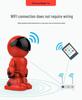 360° Panoramic HD WiFi Camera with Night Vision & Mobile Remote Monitoring