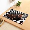 Horror 3D Vortex Halloween Home Door Mat Absorbent Mat Living Room Kitchen Floor Mat Bedroom Carpet