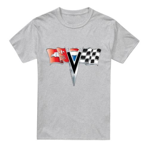 Chevrolet Unisex Adult 2nd Gen Vette Nose Emblem Heather T-Shirt