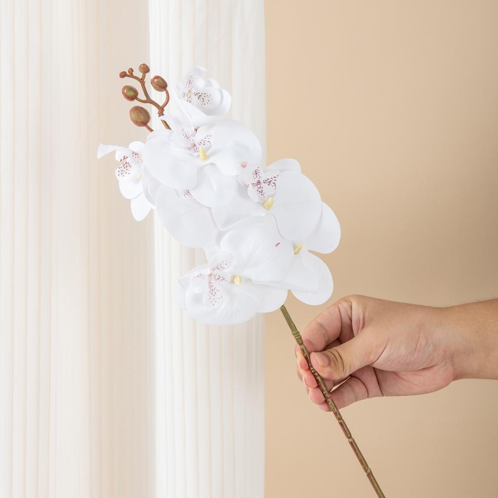 Silk Artificial Flower moth orchid Home Room Vase Table Decor Wedding Bridal Bouquet Outdoor Garden Wreath Party Diy Gift Props