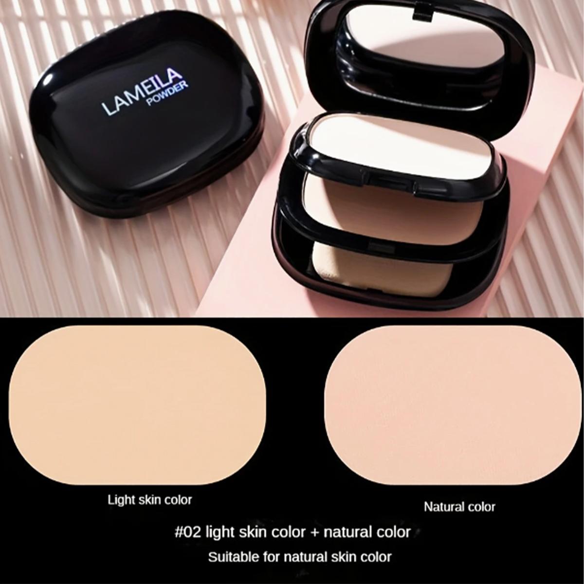 

Двухъярусная влажная сухая пудра-основа контроль жирности очень мягкий фокус туманная пудра консилер солнцезащитный крем фиксирующая пудра для макияжа 02#