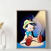 Full Round Diamond Painting Pinocchio and The Elf Art Rhinestone Picture Mosaic DIY 5D Cross Stitch Embroidery Home Decoration