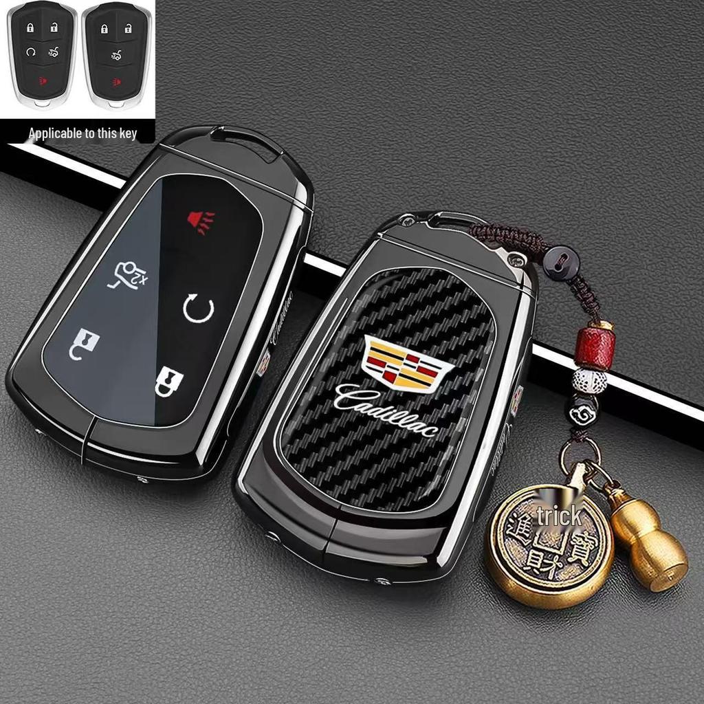 Cadillac Key Case for XT6, CT4, CT5, CT6, GT4, XT4, and XT5 Models
