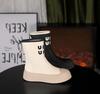 Fashion Winter Autumn Shoes Designer Brand Flat Heel Stretch Soft Leather Boot Sexy Over The Knee Boots Women Platform  High Boot