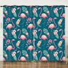 Curtain Cartoon Animal 3D Digital Printing Blackout Curtain Punching
