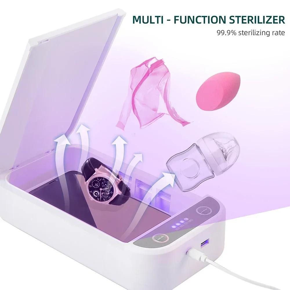 UV Multifunctional Disinfection Instrument Clean Tattoo Pen Eyelash Extension Tools Ozone Sterilization Box With Aromatherapy