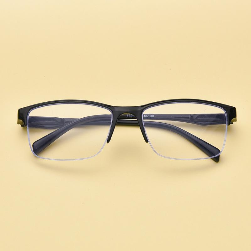 Ultralight Half Frame Reading Glasses For Presbyopia Eyeglasses With Diopters +0.75+1.0+1.25+1.5+1.75+2.0+2.25+2.5+2.75+3.0+3.25