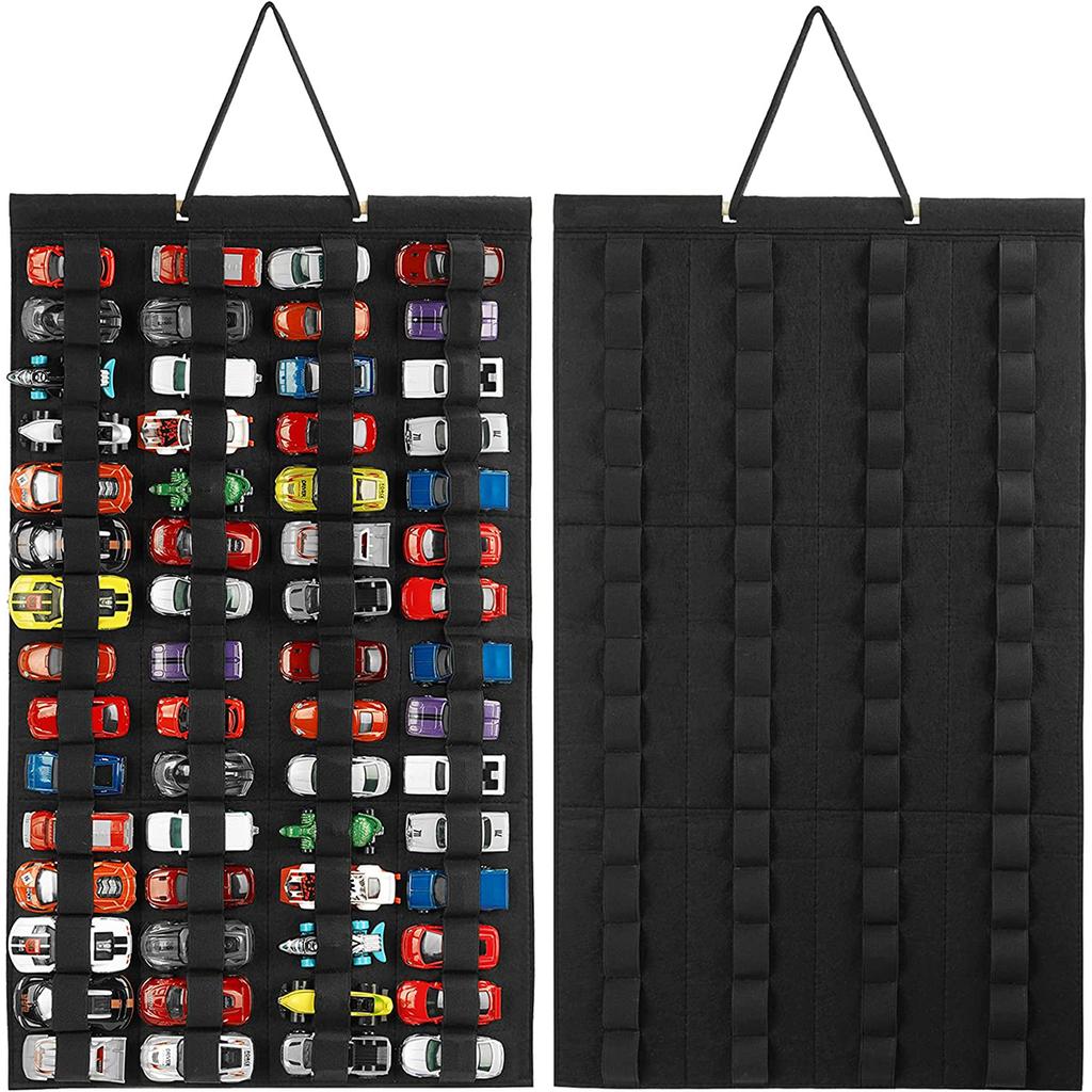 Hanging Organizer For Hot Wheels Wall Mount Model Car Toys Display Case Storage Box Bags Hold Up Toy Cars Kids Gift