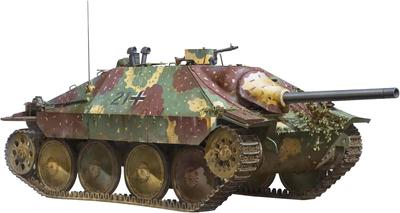 Takom German Type 38 Light Tank Destroyer Hetzer Medium Type No Interior Plastic Model TKO2171X 1/35