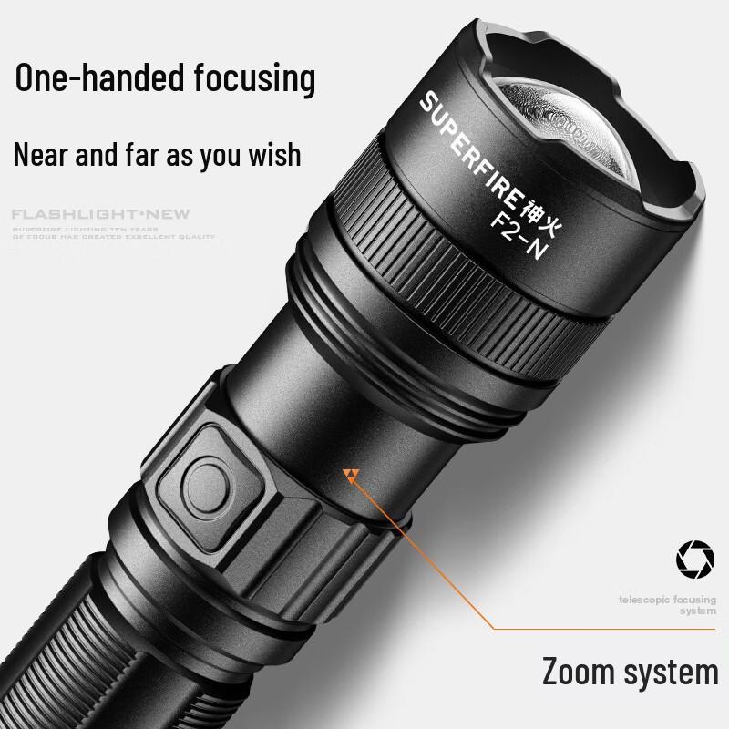 SupFire F2-N Rechargeable LED Flashlight