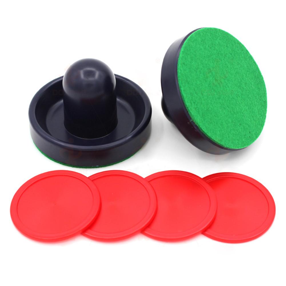 Goalies Puck Felt Pusher Mallet Professional Air Hockey Table Goalies Pucks Pusher Mallet Adult Table Games Entertaining