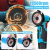 19500RPM12V Cordless Electric Angle Grinder  Rechargeable Mini Polishing Grinding Machine Multifunction Diamond Cutting amabilis