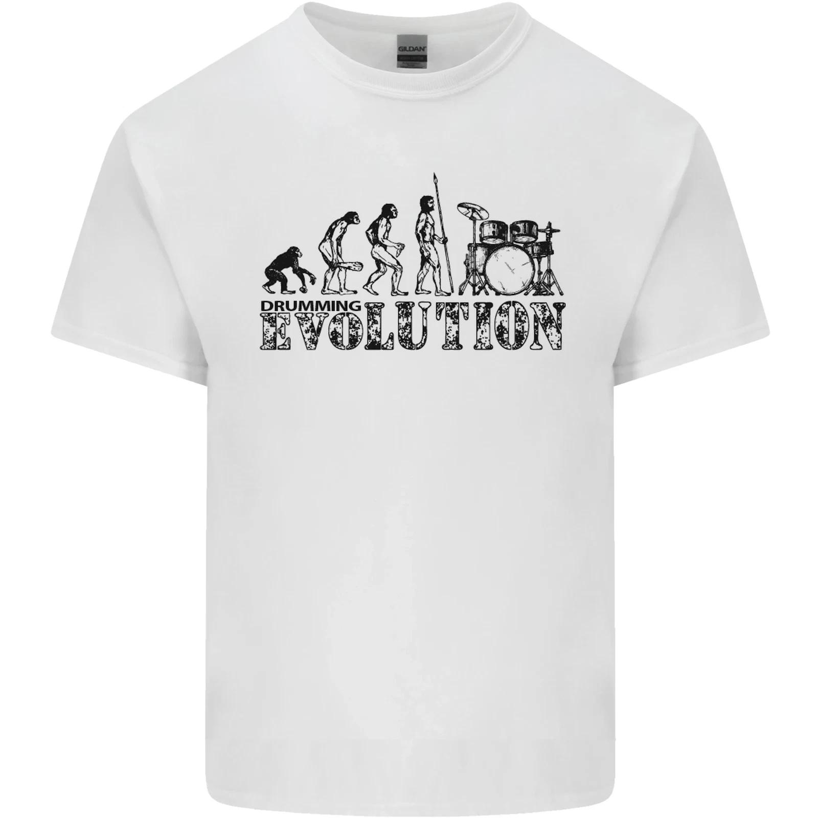 Evolution of Drums Kids T-Shirt Childrens S