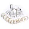 USB Remote-Controlled LED Curtain String Lights - 3x3m Alloy Wire for Christmas and Holiday Decor
