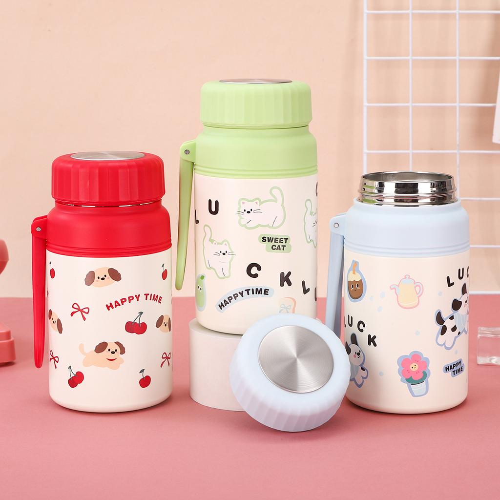 Xiaoqing Tea Cup Double Vacuum Steel Thermos Cup Outdoor Portable Stylish Gift Cup Durable Durable Useful Useful