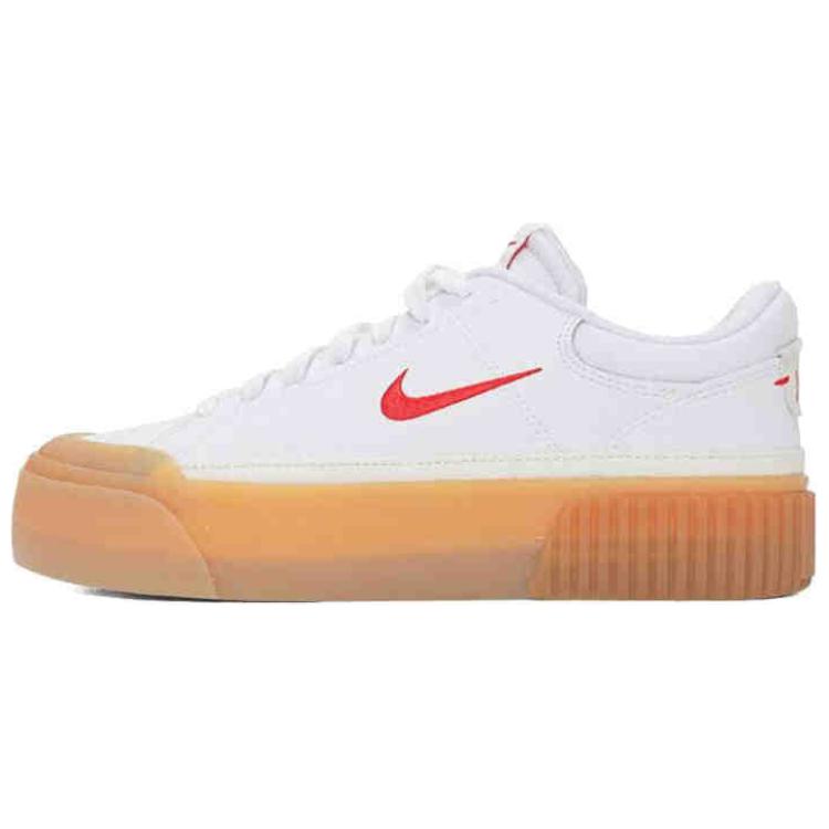 Nike Court Legacy Lift White Gum Yellow Sail University Red Women s Sneakers FV5526-103 35.5