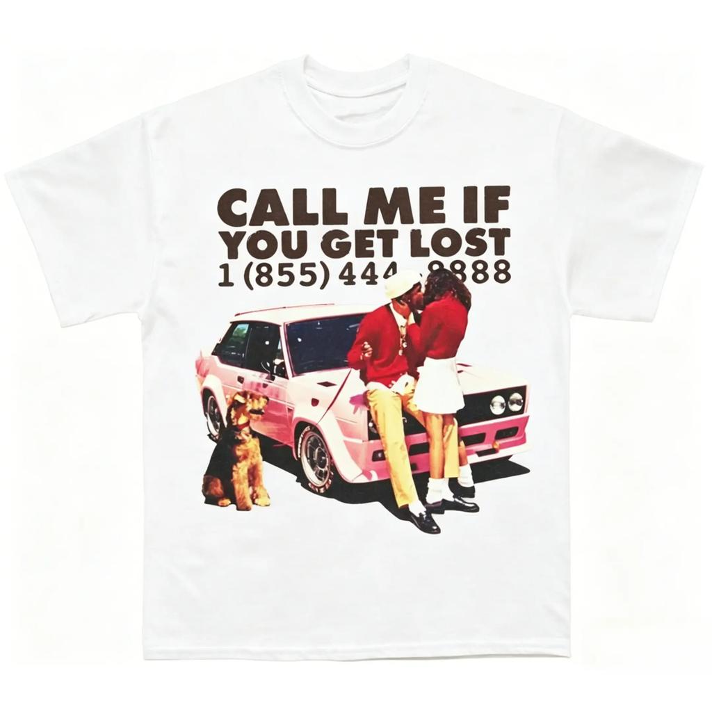 Call Me If You Get Lost T-Shirt, Vintage Graphic Tee, Hip Hop Rap Aesthetic Shirt, Streetwear Unisex Tee