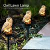 Owl     Lawn Ornament Waterproof Outdoor Yard Garden Lamp Decor