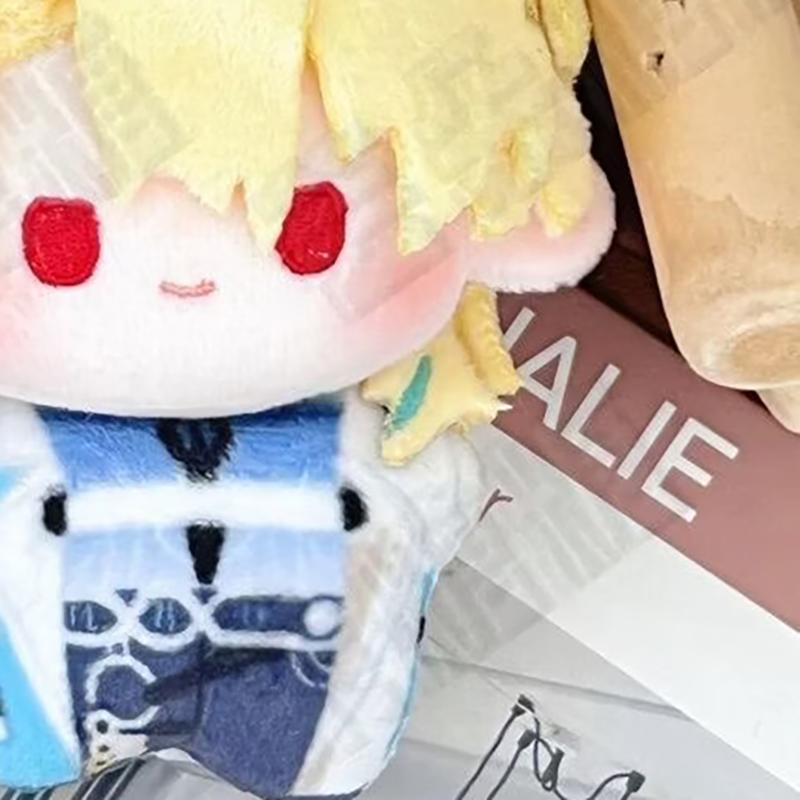10cm Luuk Herssen Plüschpuppe Anhänger Mini Niedlich Wuthering Waves Stofftiere Fans Feiertag Geburtstagsgeschenke Plüschtiere