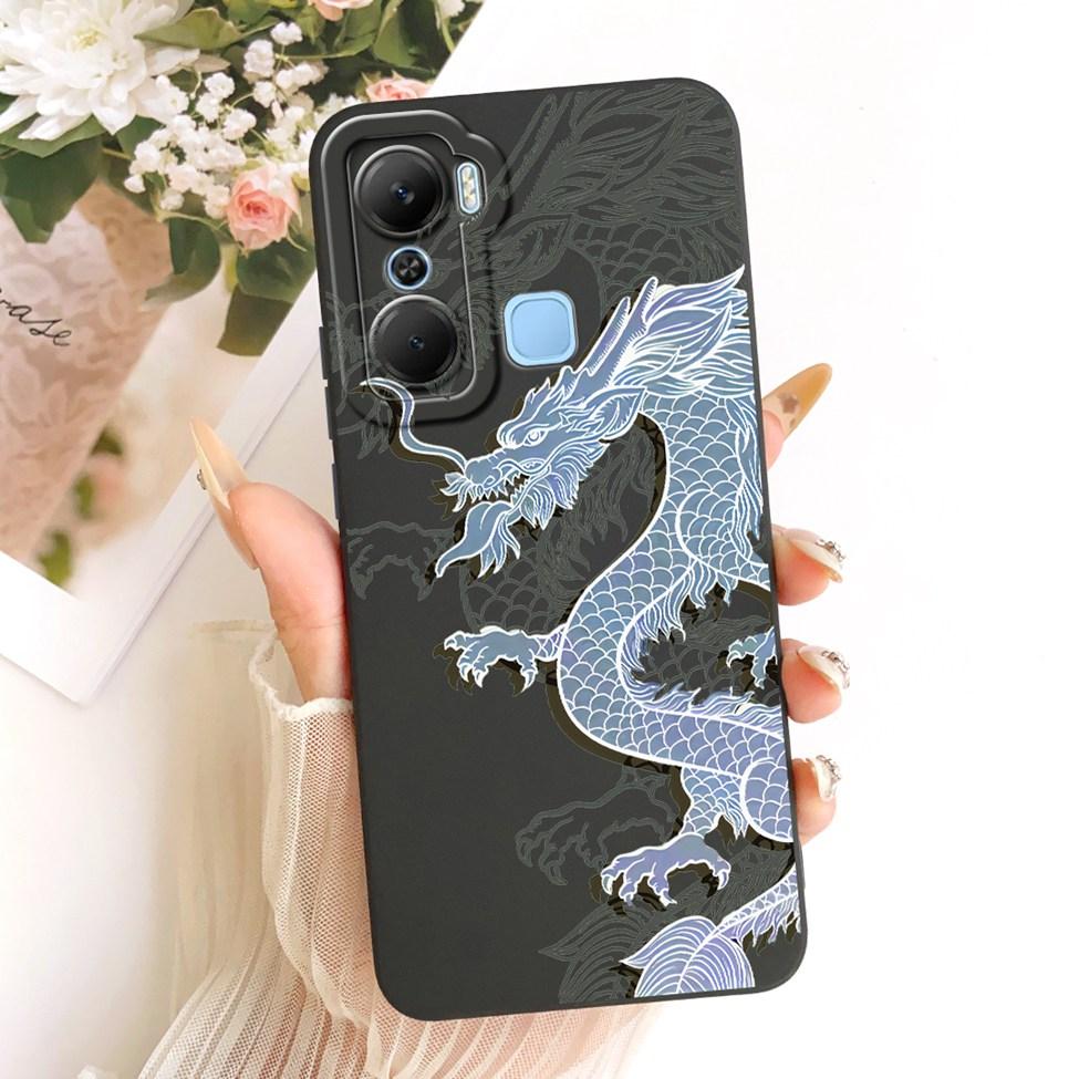 For Infinix X668C Phone Case For Infinix Hot 12 Pro Cover Silicone Cute Cat Fashion Funny Painted Casing For Inifnix Hot 12 Pro