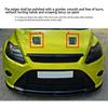 1 Pair Glossy Black Car Front Bonnet Vent Hood Air Flow Intake Decorative Cover