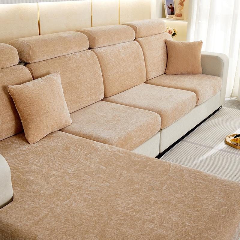 Stretch Seat  Cover Sofa Cushion Furniture Protector For Sofa Thick Seat Cushion Washable Slipcover Sofa Cover For Living Room