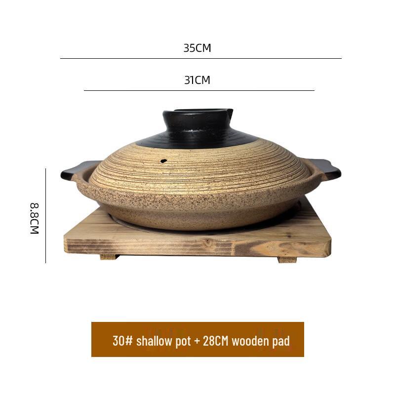 Handon Japanese Clay Casserole Pot