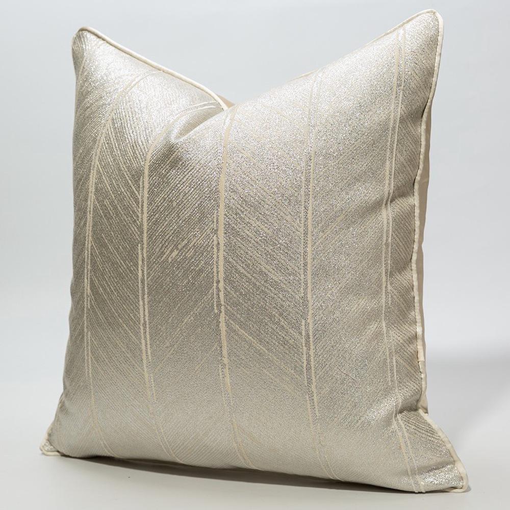 Custom Geometric Stripe Cushion Cover for Sofa and Bedroom Décor