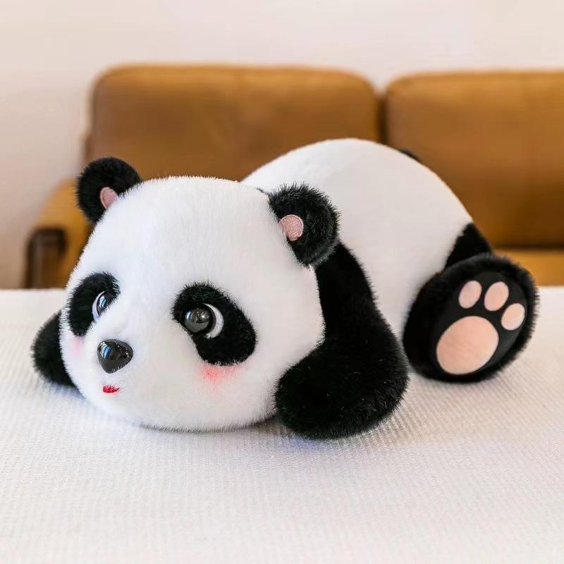 

Soft Cute Party Red Panda Plush Toy National Treasure Giant Panda Doll Doll To Accompany Sleeping Throw Pillow Children S Day Gift 35cm