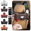 Seatback Car Drink Backseat Large Capacity Tissue PU Easy Car Storage Pocket Pocket, Holder, Storage, Box, Leather, Waterproof, Stain-Resistant,