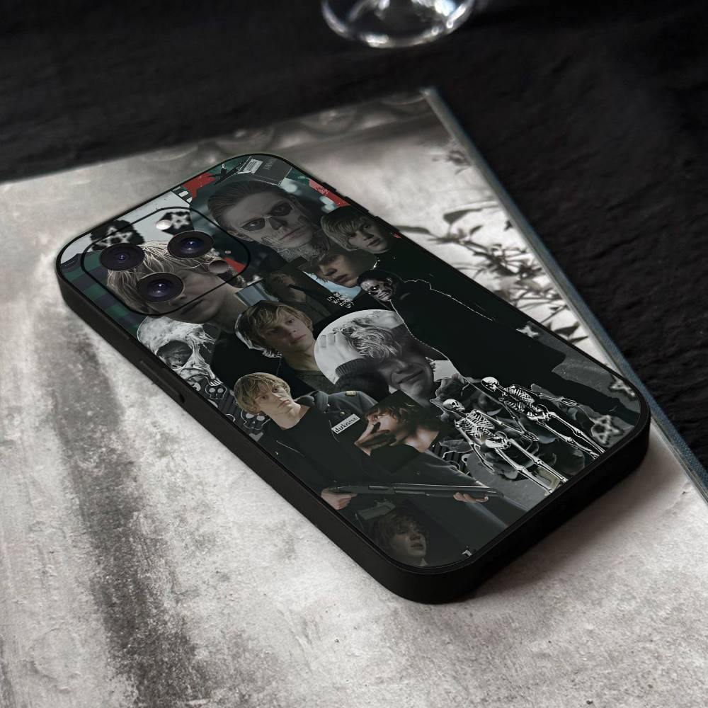 E-Evan Peters Phone Case Silicone Soft For IPhone 17 Air 16 15 14 13 12 11 Plus Pro Max Plus