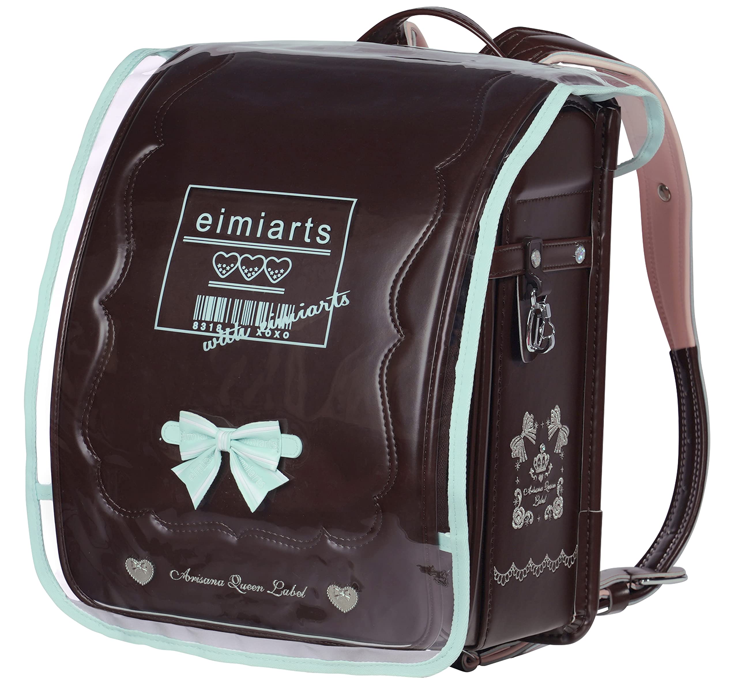 

Обложка для школьного рюкзака для девочек цвета мяты [Arisana], Дождевая, Прозрачная, EA, мятный